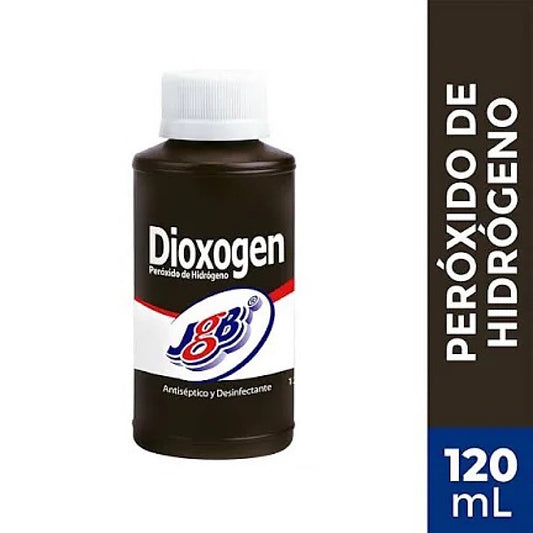Dioxogen Lig JGB 120 ml desinfectante para botiquín y enfermería