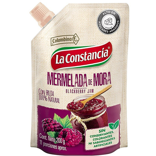 Mermelada Mora 200 gramos Horeca Center para uso profesional