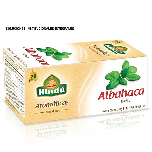 Aromática Himalaya Albahaca presentación display x20 para cocinas profesionales