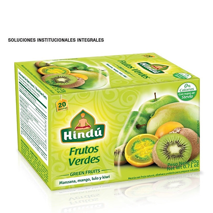 Infusión Himalaya Frutos Verdes display x20 para servicios de alimentación