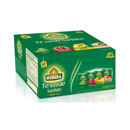 Té Himalaya Verde Surtido presentación display x50 para uso profesional