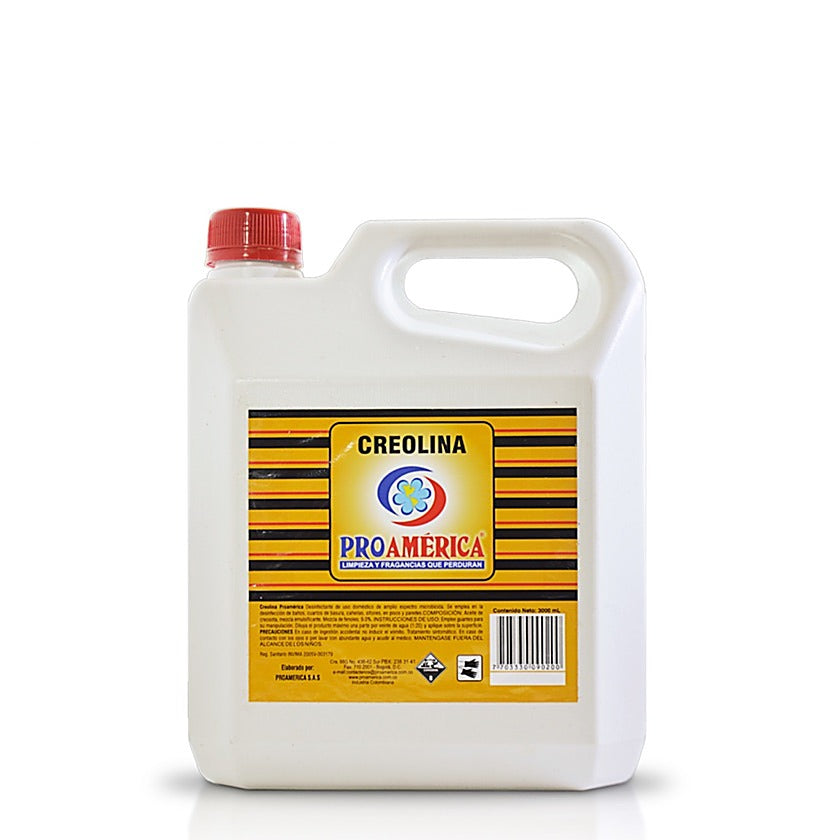 Creolina Concentrada 3000 ml para limpieza institucional