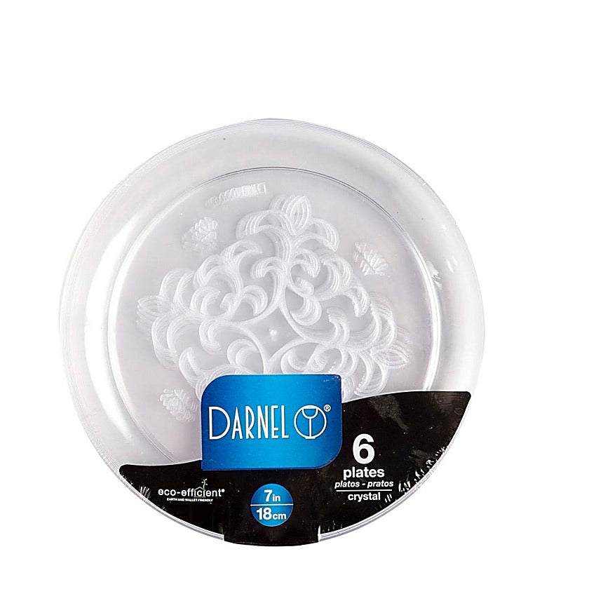 Plato de cristal 18 cm para servicio profesional en restaurantes y hoteles