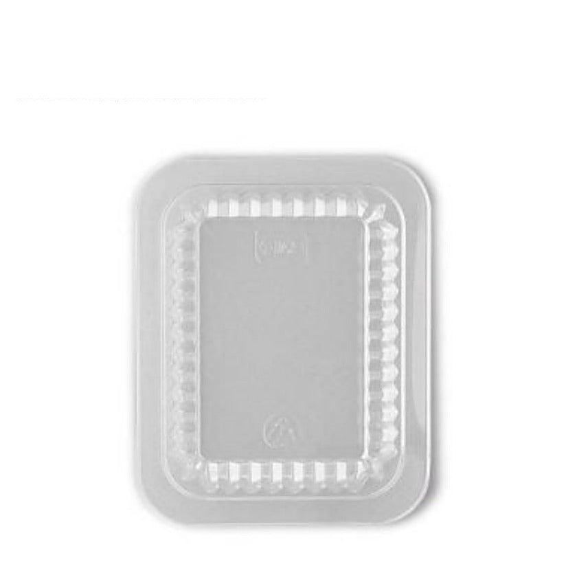 Tapa cristal transparente para molde espaguetti 15x21.5 cm, caja x 250 unidades