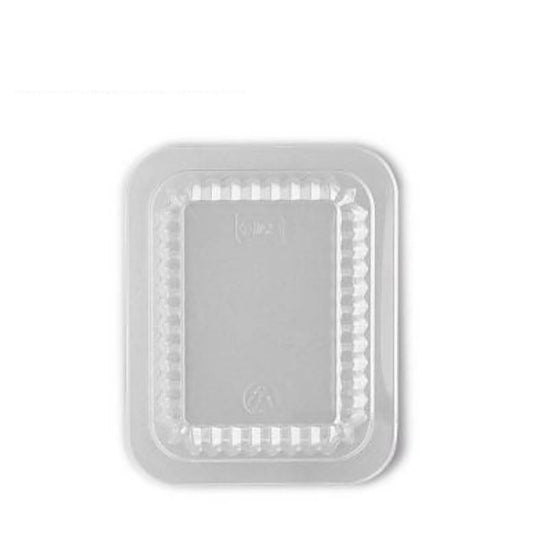 Tapa cristal transparente para molde espaguetti 15x21.5 cm, caja x 250 unidades