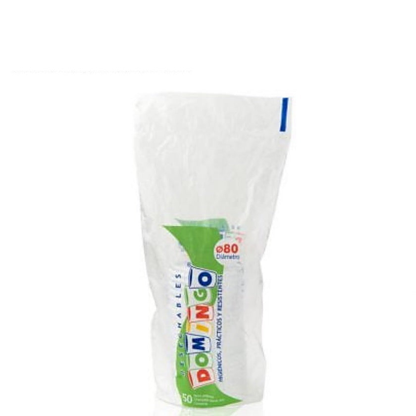 Tapa vaso desechable Wau 9-10-12 oz caja x50 unidades
