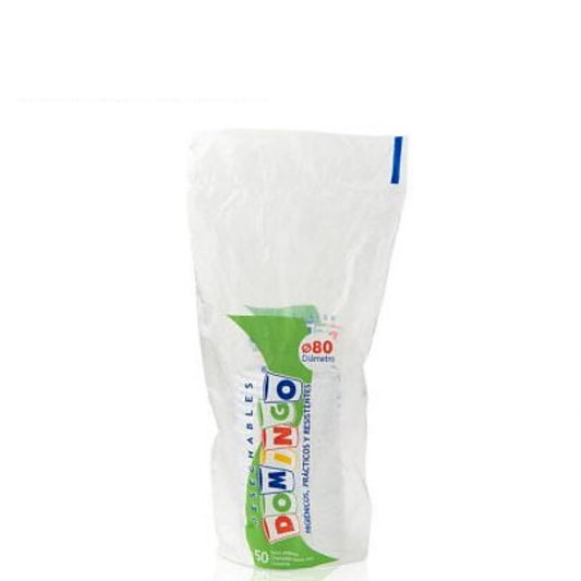 Tapa vaso desechable Wau 9-10-12 oz caja x50 unidades