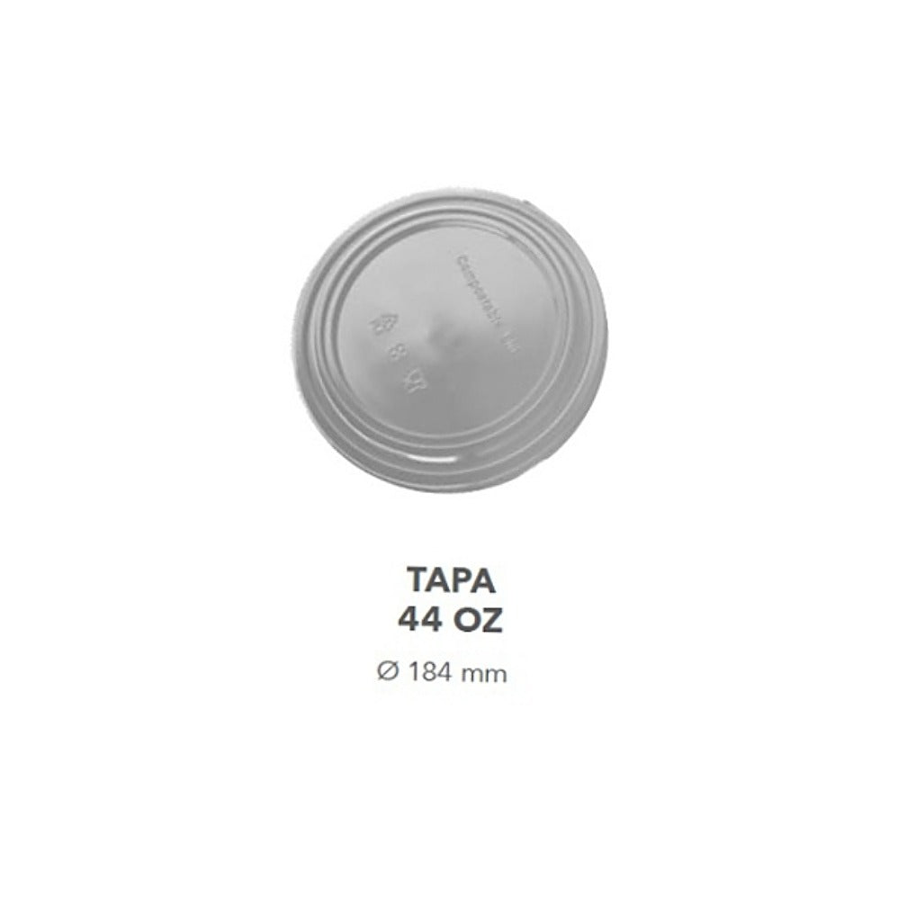 Tapa Bowl Bioform 44 oz caja x 50 unidades para cocina profesional