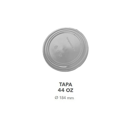 Tapa Bowl Bioform 44 oz caja x 50 unidades para cocina profesional
