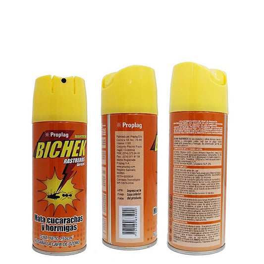 Bichek Rastreros 400 ml insecticida para control de plagas en restaurantes y bodegas