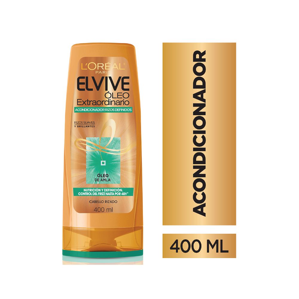 Acondicionador Elvive Oleo Extraord. Rizos x 400 ml