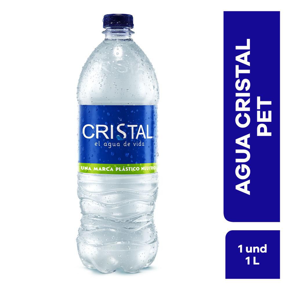 Agua Cristal Pet 1 Lt. Paca x12