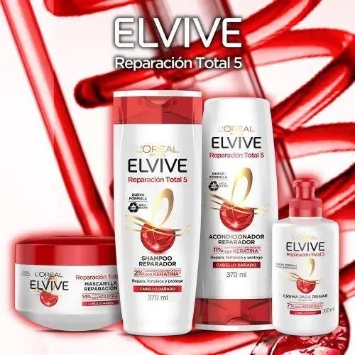 Acondicionador Elvive Rep. Total 5 x 400 ml