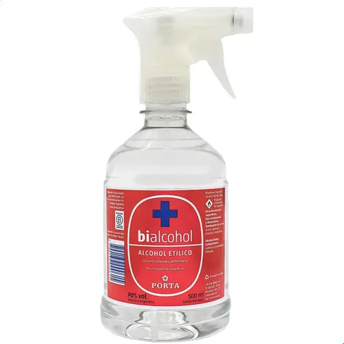 Alcohol Etilico Industrial72% 500 ml