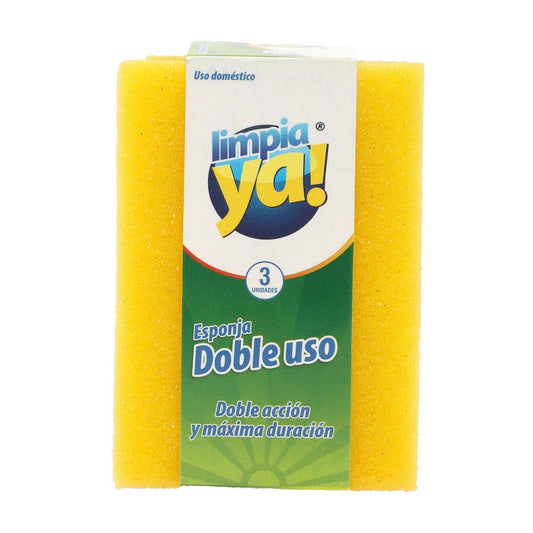 Esponja Doble Uso Limpiaya x 3