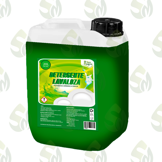 Lavaloza Liquido Gleclean Limón 20 lt