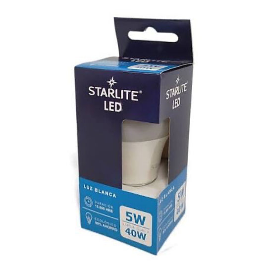 Bombillo Led Luz Blanca 5W Starlite