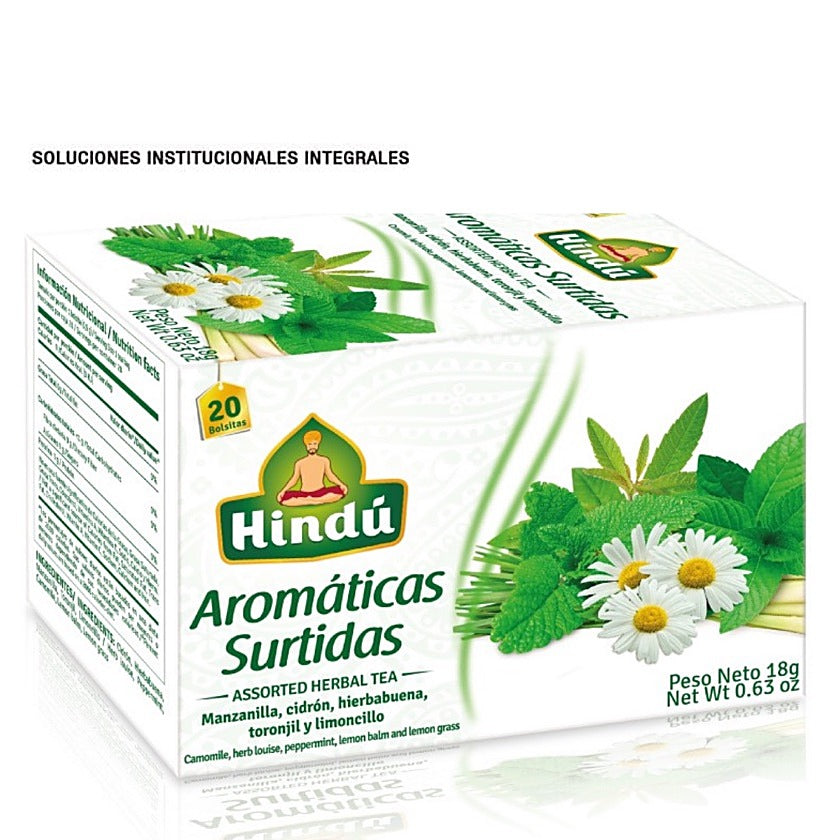 Aromática Himalaya surtida en presentación display x20 para uso profesional