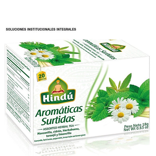 Aromática Himalaya surtida en presentación display x20 para uso profesional