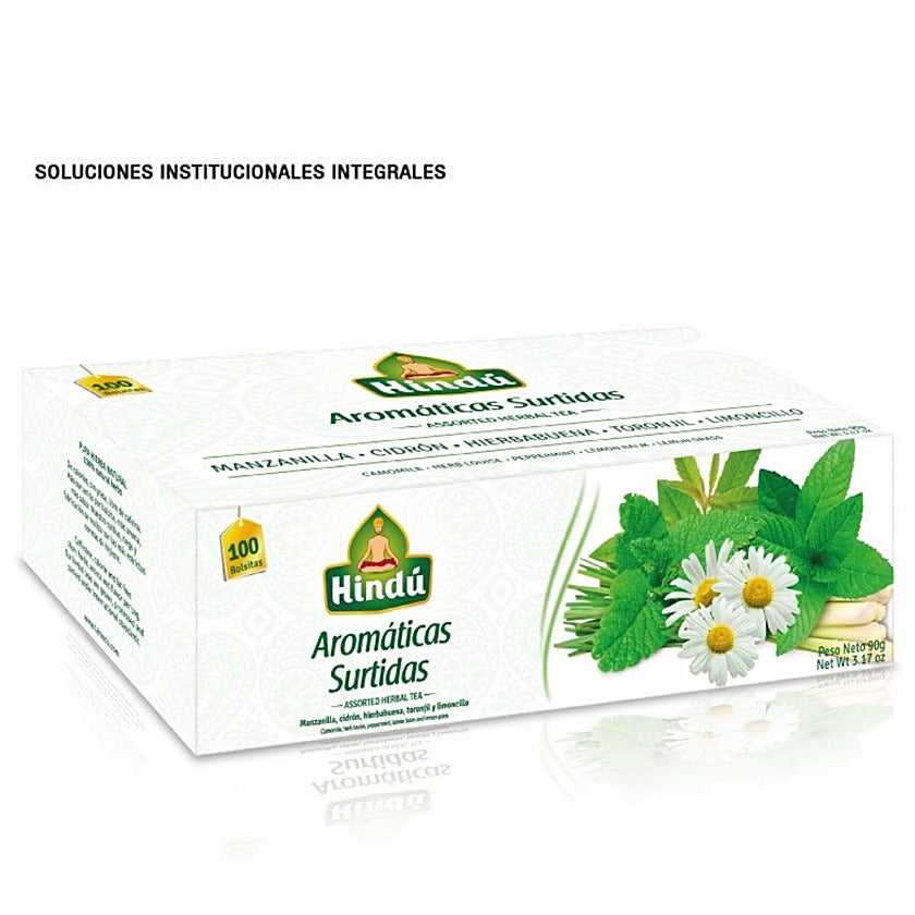 Aromática Himalaya surtida con sobrenvoltura display x100 unidades