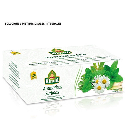 Aromática Himalaya surtida con sobrenvoltura display x100 unidades