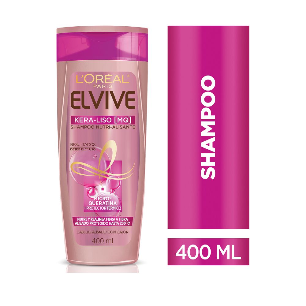 Shampoo Elvive Keraliso x 400 ml