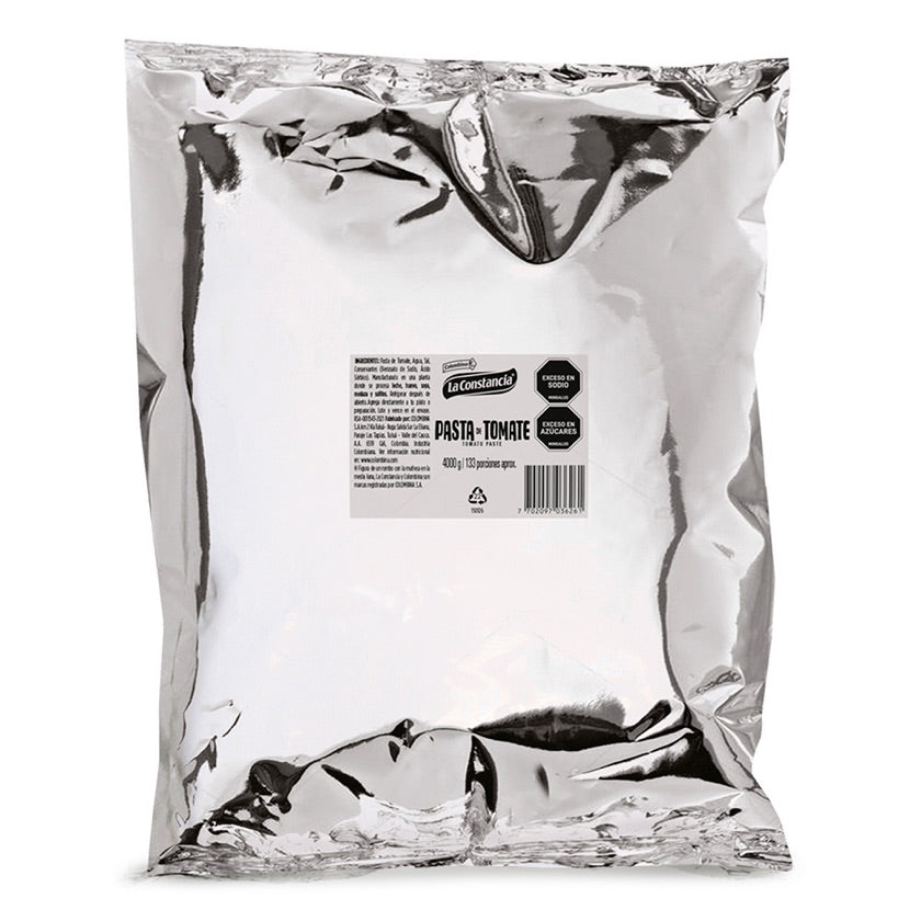 Pasta De Tomate La Costancia Bolsa X 4000Gr