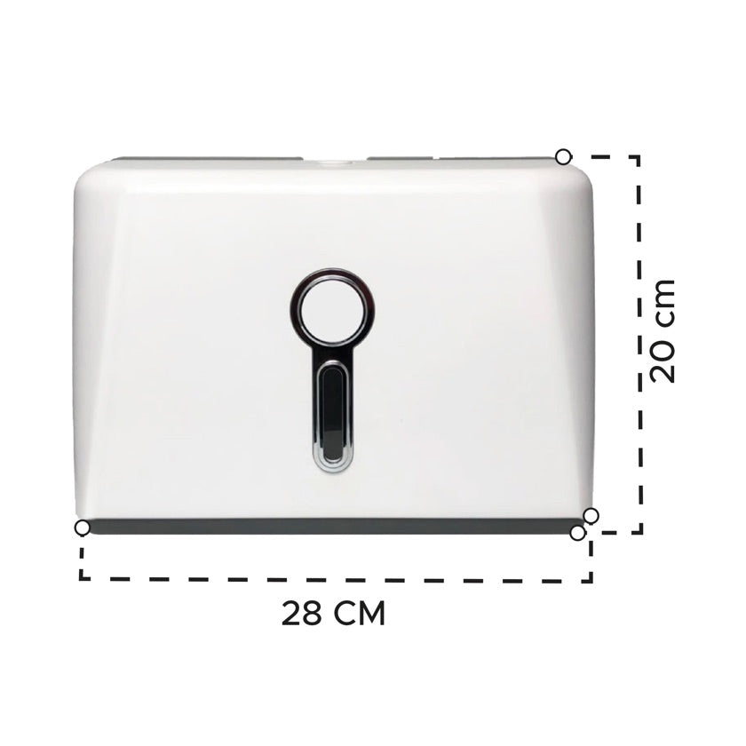 Dispensador plástico para toalla de mano en Z R/9701