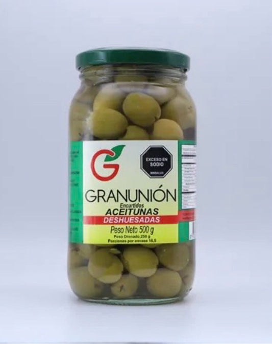 Aceitunas Deshuesadas Gran Union X 500 Gr
