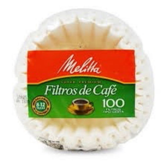 Filtro Papel Canasta x 100 und
