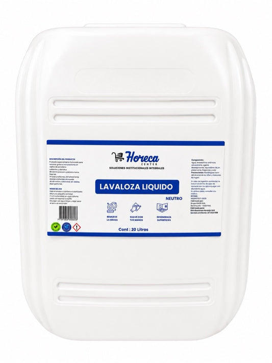 Lavaloza Líquido Horeca Neutro X 20 LT
