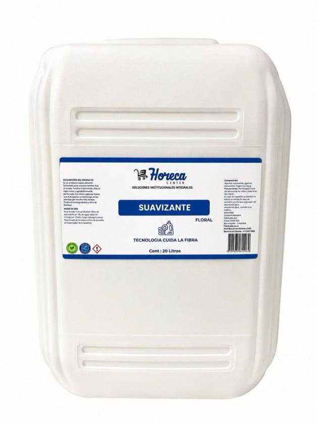 Suavizante Horeca Aroma Floral X 20 LT