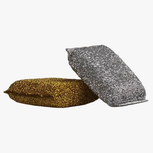 Esponjilla Oro Plata Limpiaya X Unidad