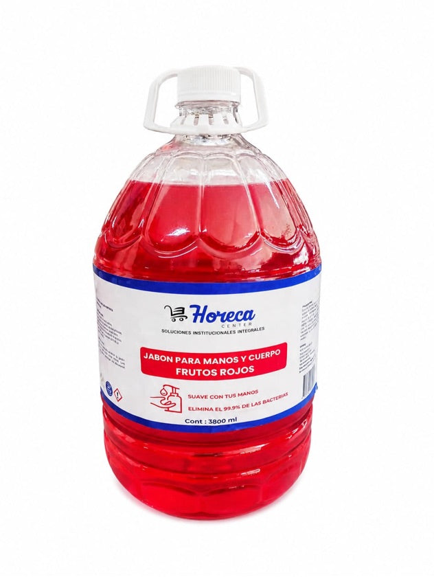 Jabón Líquido Manos Horeca Frutos Rojos X 3800 ML
