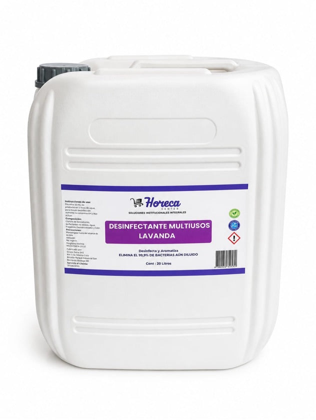 Desinfectante Multiuso Eco Horeca Lavanda X 20 Litros
