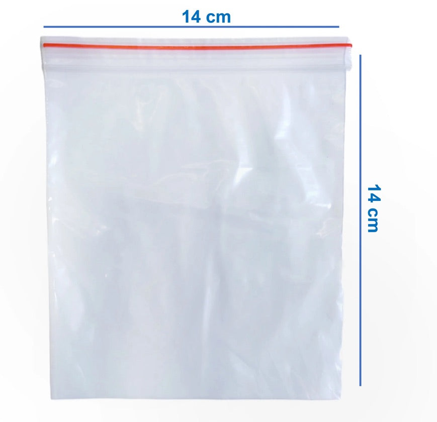 BOLSA ZIPPER 14L X 14A PX100