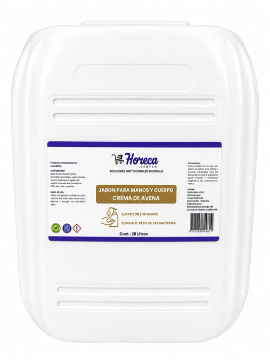 Jabon Líquido Horeca Avena X 20 LT