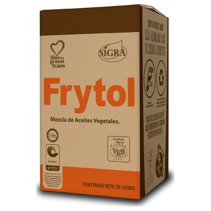 Aceite Frytol Bag In Box 20 lts