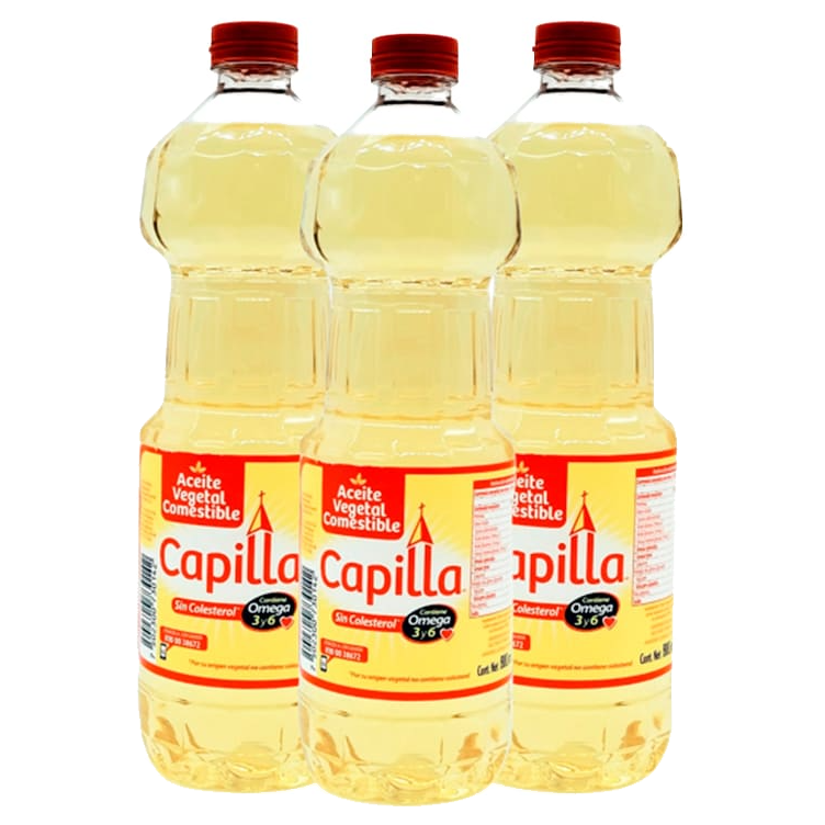 Aceite La Muñeca presentación 3000 cm³ para cocinas profesionales