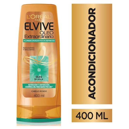 Acondicionador Elvive Oleo Extraord. Rizos x 400 ml