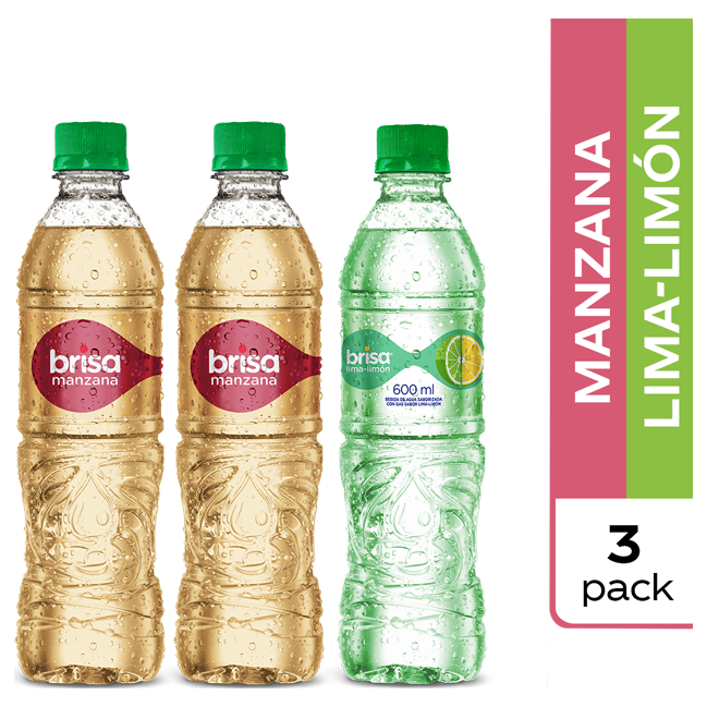 Agua Brisa con Gas botella 600 ml para restaurantes y cafeterías