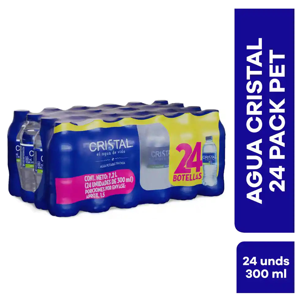 Agua Cristal Oferta 15 Pacas