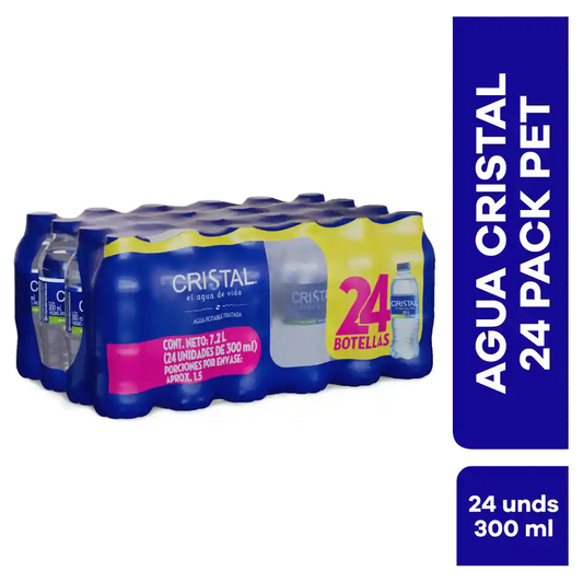 Agua Cristal Oferta 15 Pacas