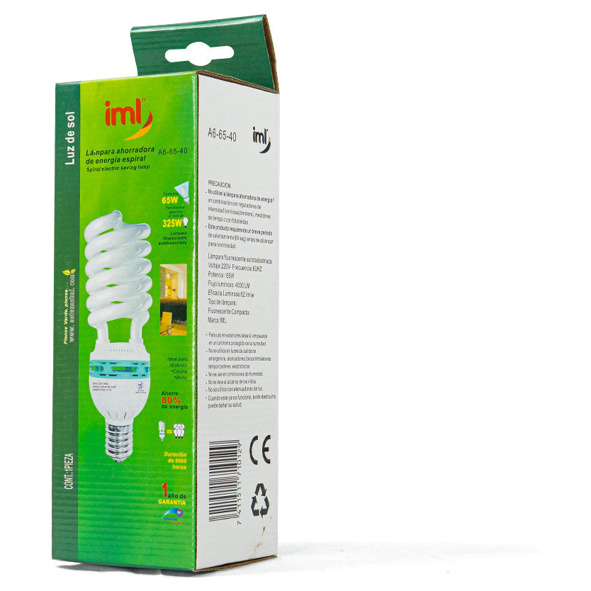 Ahorrador Spiral 65W 8000 hojas para cocina profesional