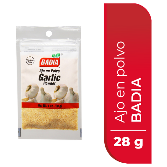 Ajo en Polvo Badia 12/28.35 gr