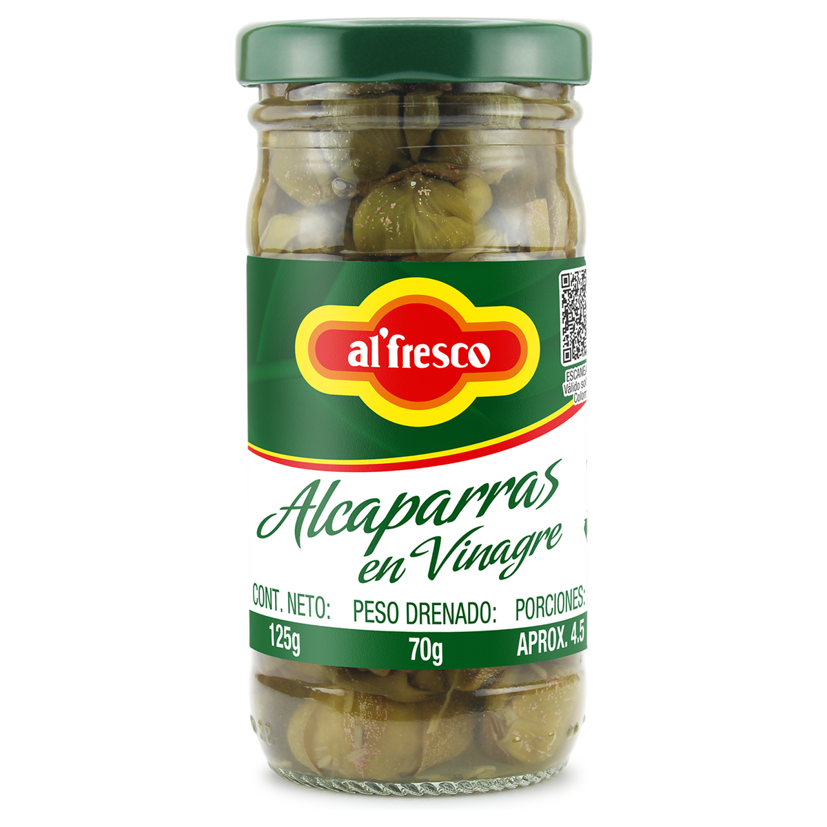 Alcaparra Alfresco 125 gr