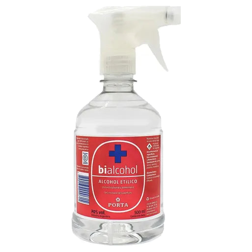 Alcohol Etilico Industrial72% 500 ml