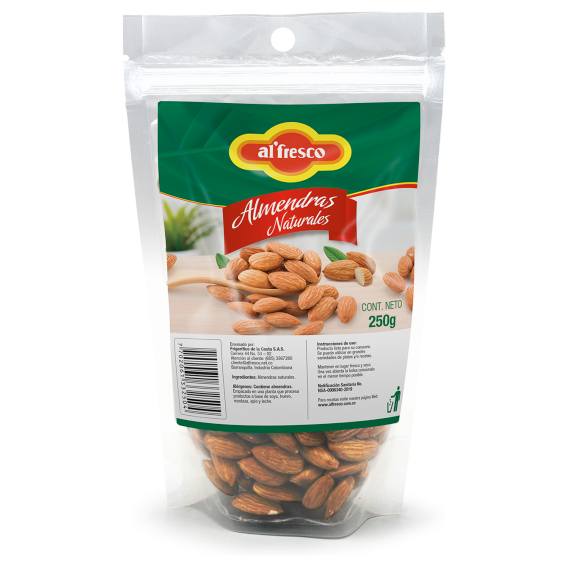 Almendra Alfresco presentación 250g marca profesional