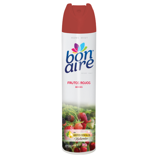 Ambientador Bon Spray 400 ml Frutos Rojos