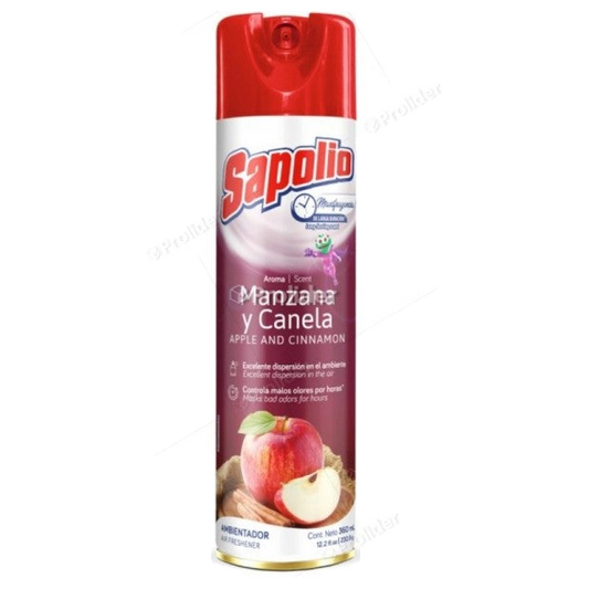 Ambientador Spray 360 ml Manzana Canela